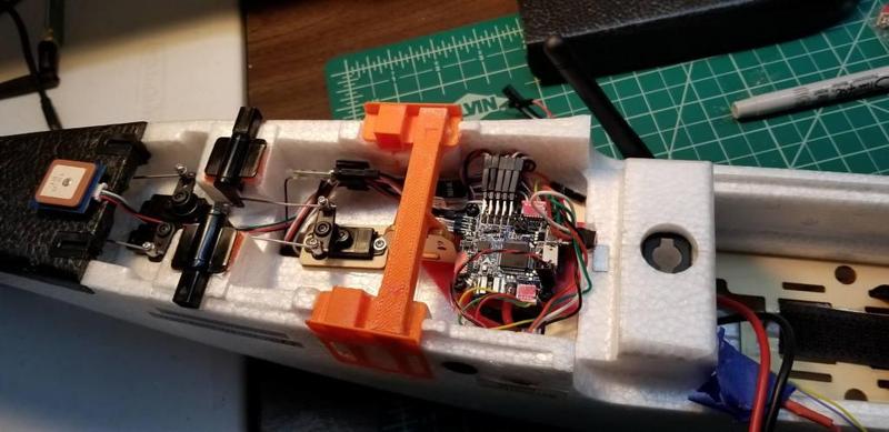 Nano Talon flight controller mount Omnibus F4 Pro V2