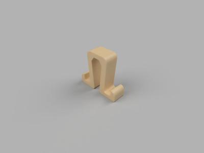 SHOWER TWO SIDED HOOK