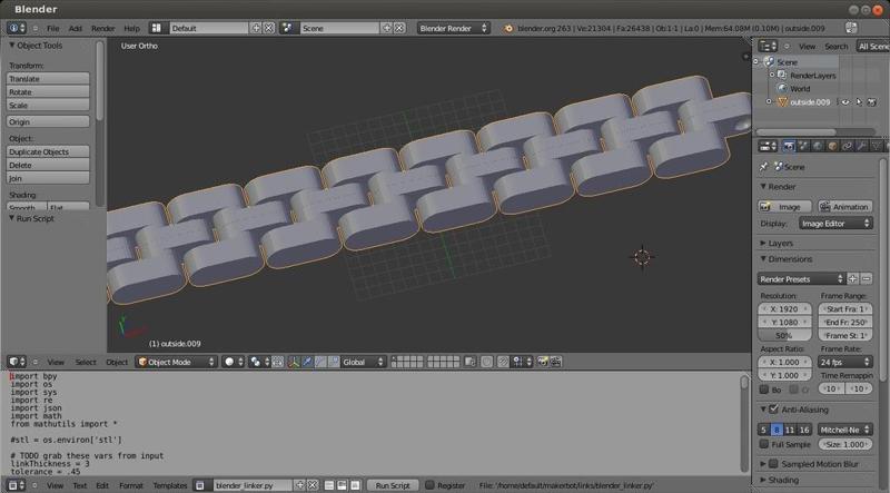Blender - Parametric Band