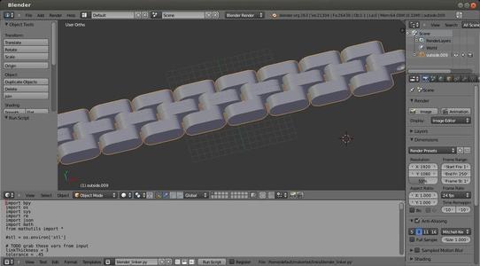 Blender - Parametric Band