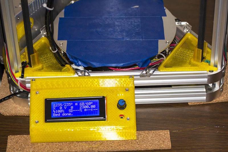 Folger Tech Kossel Belt Guard & Corner Opening Cover Plate