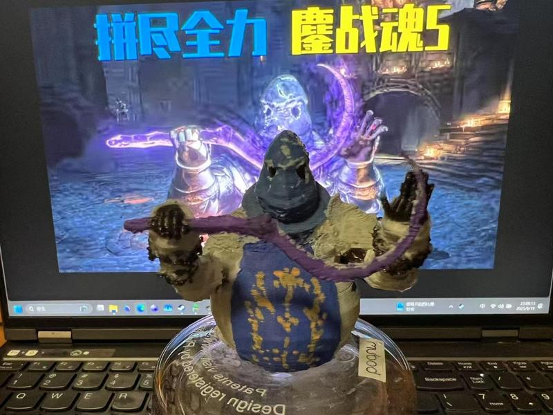 Dark Souls Soul 5 Scythe Model