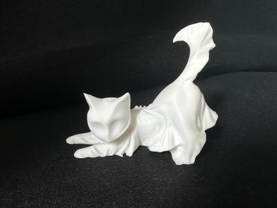 Halloween Ghost Cat Ornament