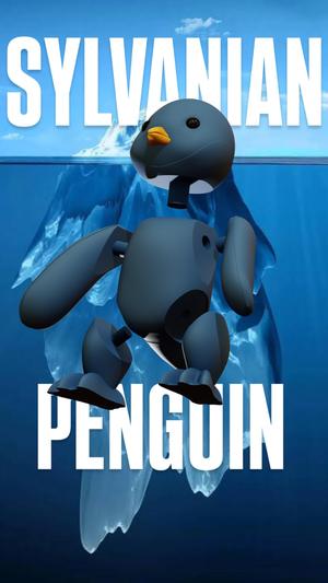 SYLVANIAN PENGUIN TERNURIN PENGUIN