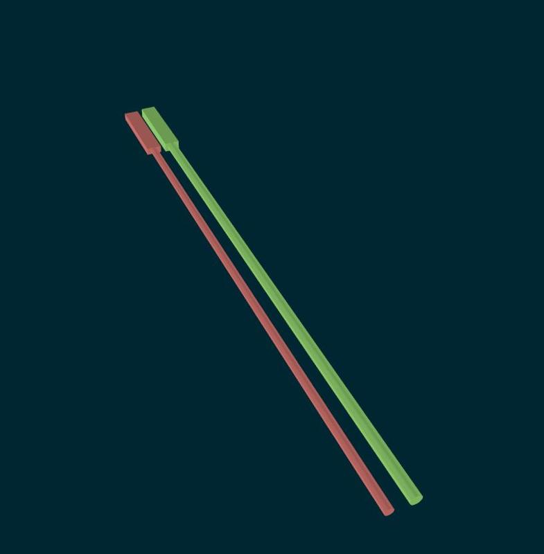 Pusher rods for Mason and Leafcutter bee tubes