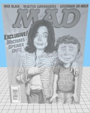 mad magazine - micheal jackson