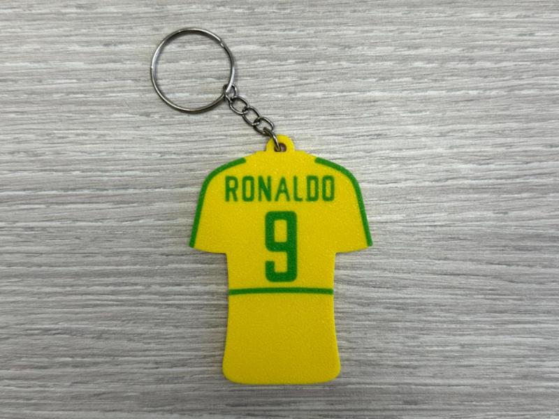 Ronaldo The Phenomenon T-Shirt Keychain - Brazil