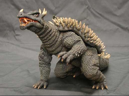 Anguirus of various Godzilla films