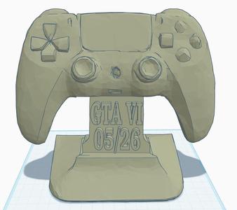 GTA VI Commemorative Controller - Exclusive 3D printing design inspired by Grand Theft Auto 6
