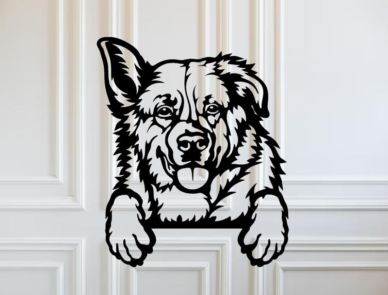mountain cur mural wall decoration