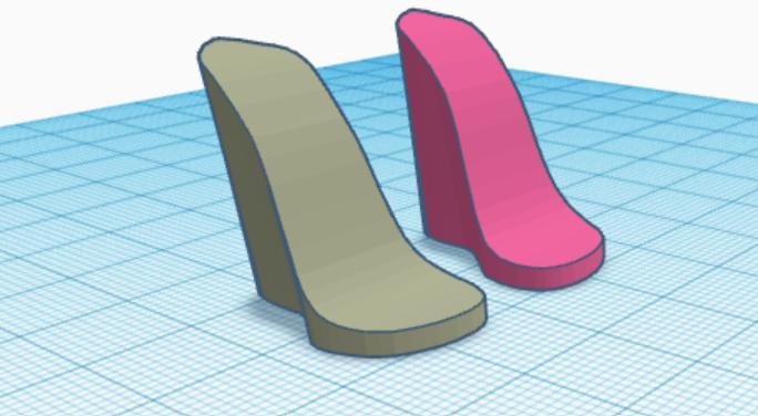 Tapered heel MH shoe base