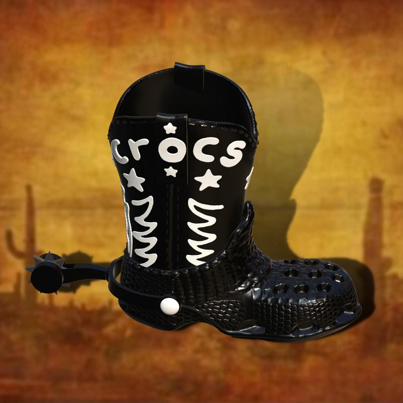 Croc Cowboy Boots