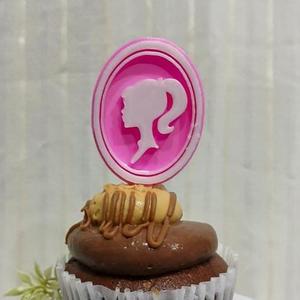 Barbie Mini Cake Topper - Mirror
