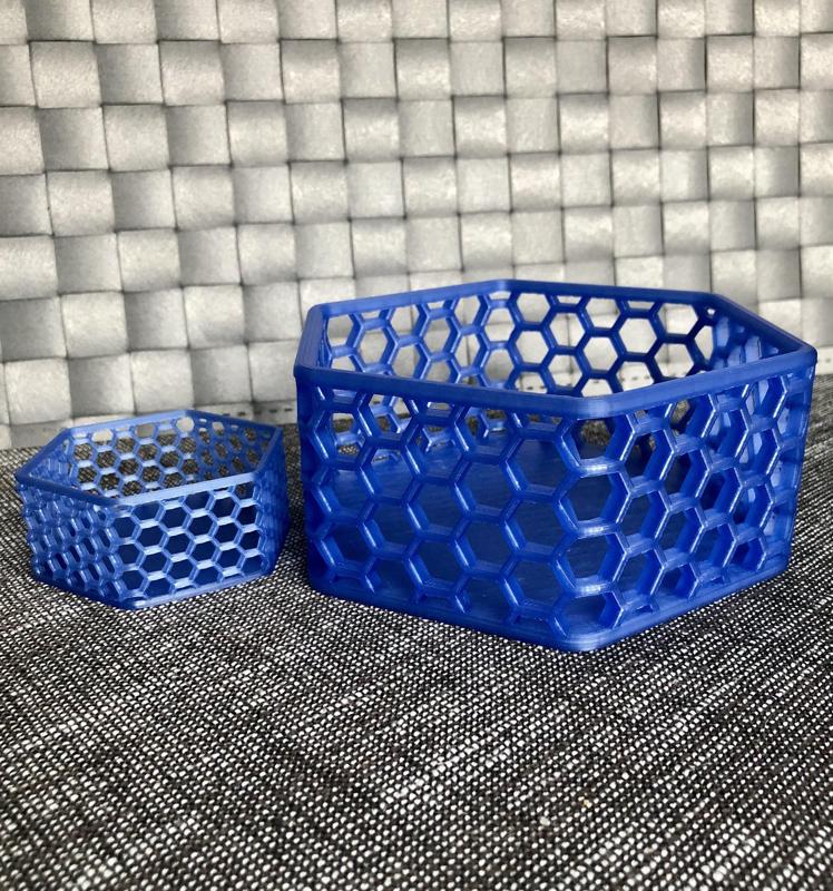 Honeycomb basket