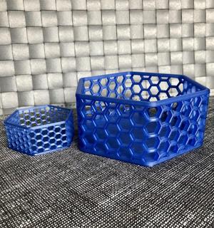 Honeycomb basket