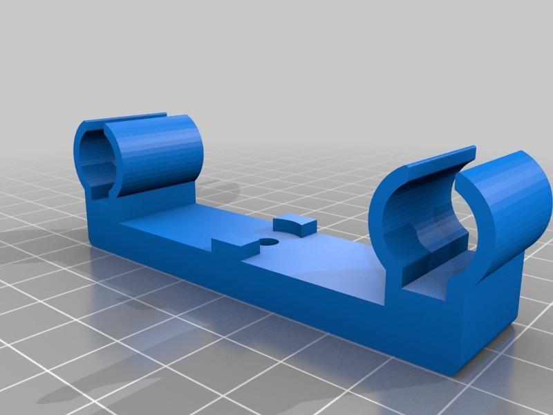 Simple LED Light Strip Hanger Mount for CR-10