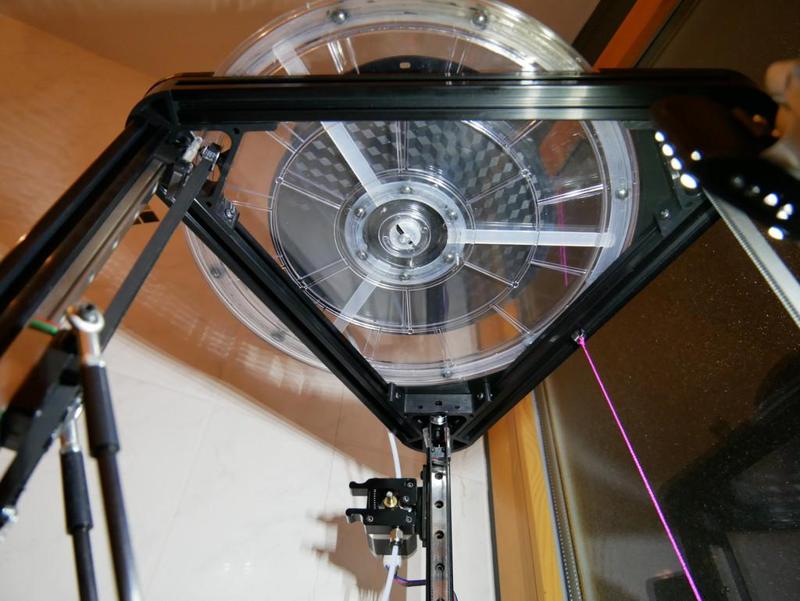 ANYCUBIC Kossel Filament Roller via Turntable/Lazy Susan