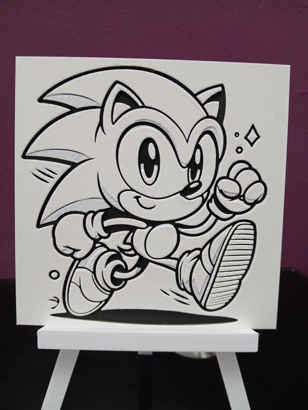 Hueforge Sonic without AMS 2 colors