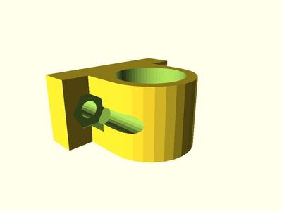 Prusa i3 LM8UU bushing seeger parametric
