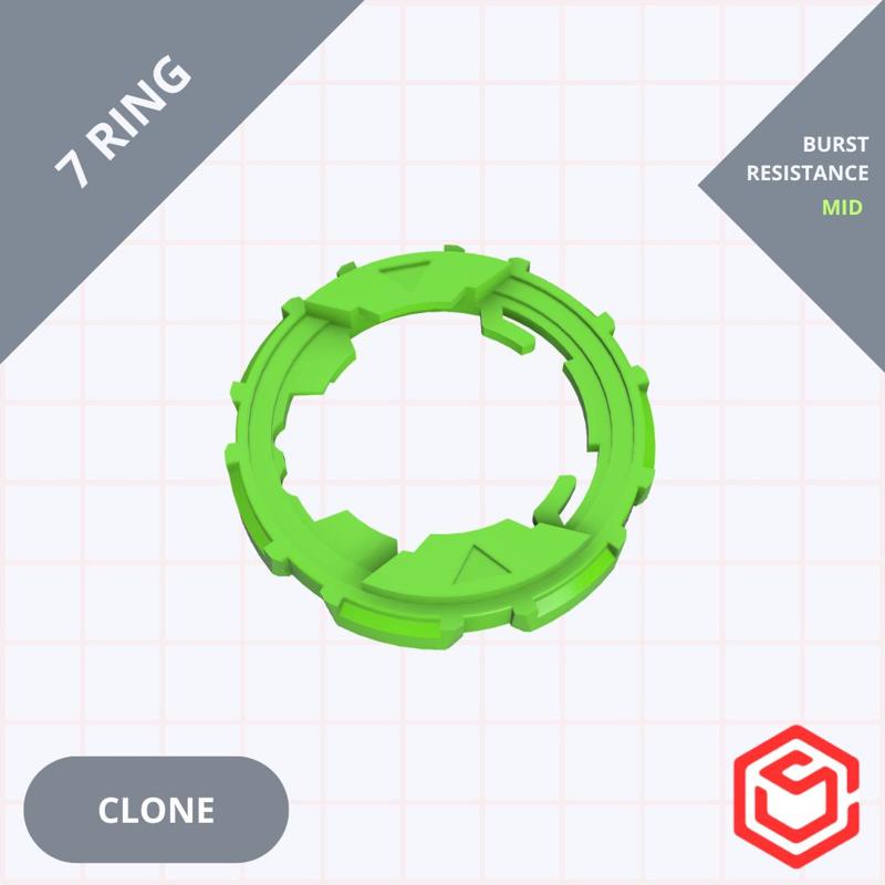 Beyblade X RATCHET RING 7
