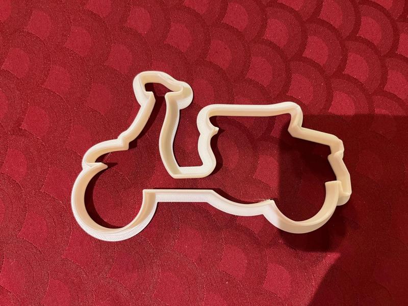 Malkus Lambretta S3 flat bread cookie form (Swedish pepparkaka, gingerbread cookies)