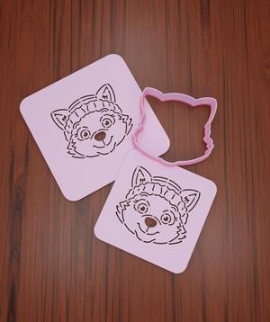 Stencil PAW Patrol "Everest #1" 8 cm