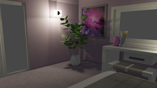 Bedroom interior