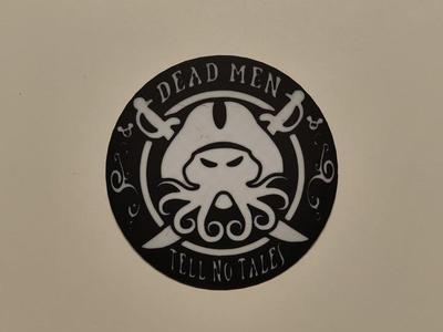 dead men (pirates) coaster