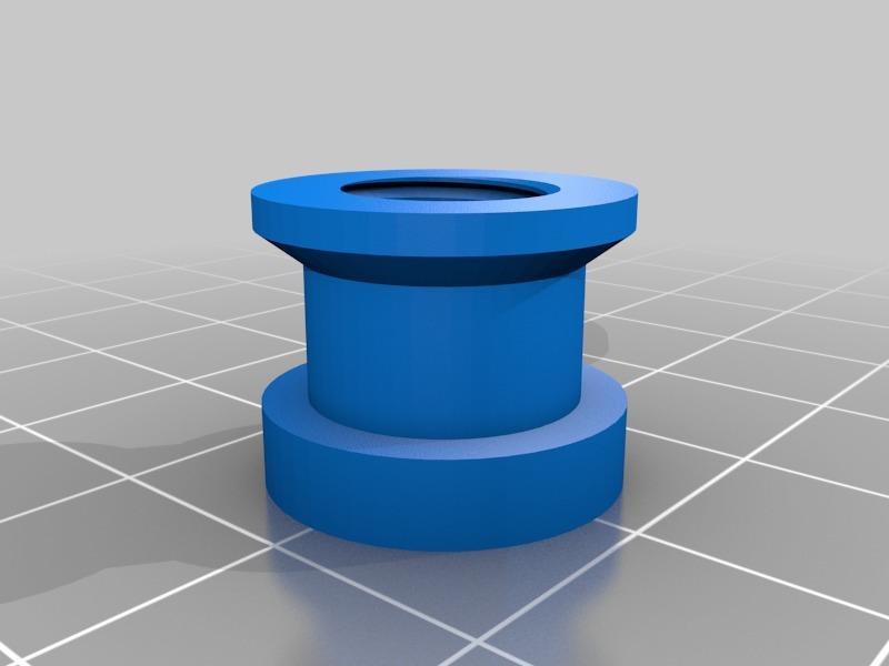 groove mount 1/8" NPTF pushfit adapter (1.75mm/2mm ID, 4mm OD)