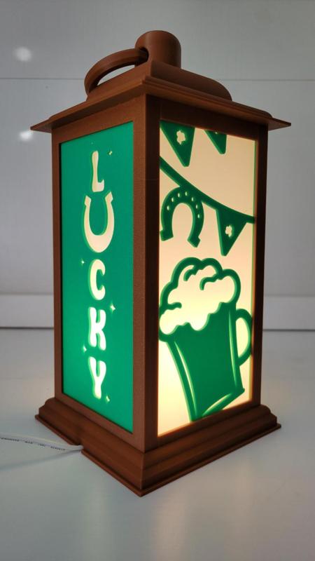 St Patrick's Day Lantern