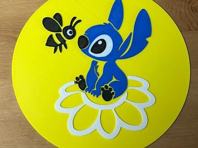 stitch wall art