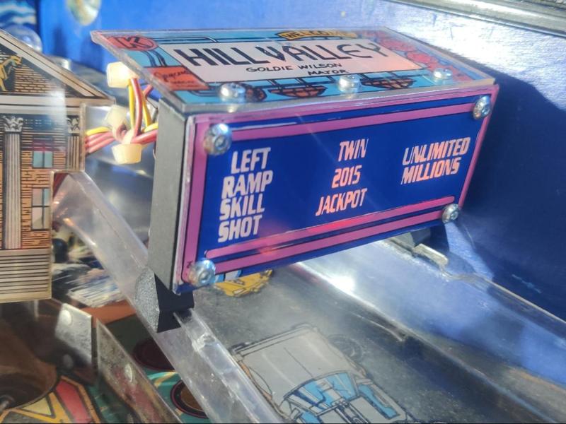Hill Valley Ramp Back to the future Pinball
