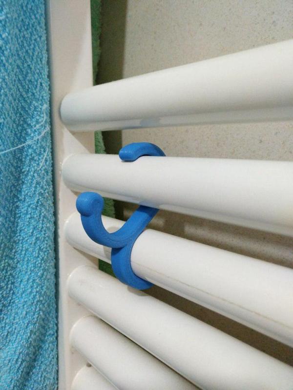 Bathroom Towel Holder 25mm / Appendino per radiatore 