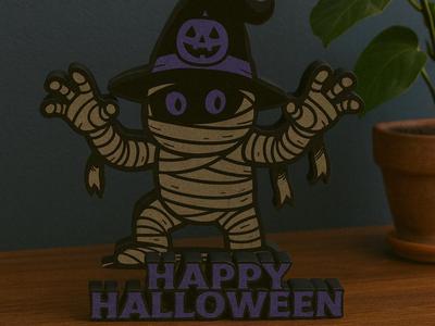 Halloween Mummy – 2-in-1 Spooky Decor
