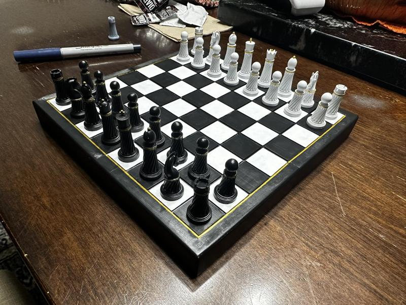 Magnetic Folding Travel Chess Board