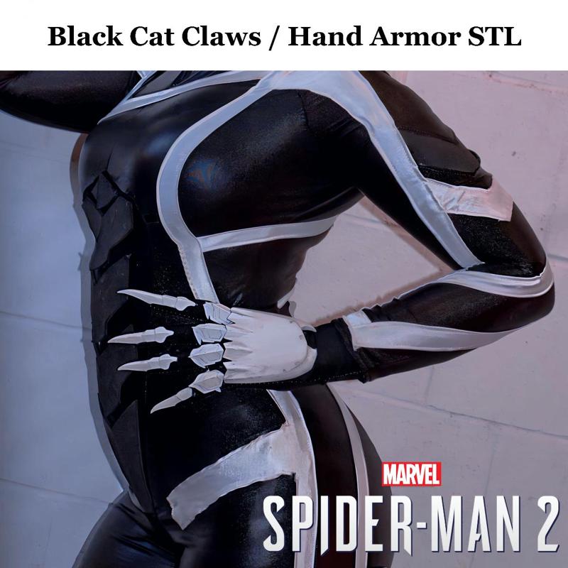 Felicia Hardy Nails / Claws / Hand Armor (Spiderman 2)