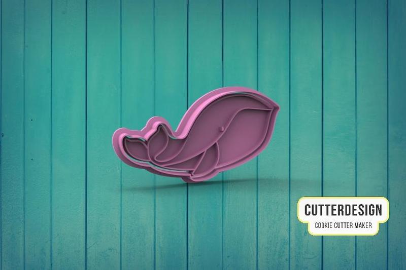 Whale Whale Cookie Cutter