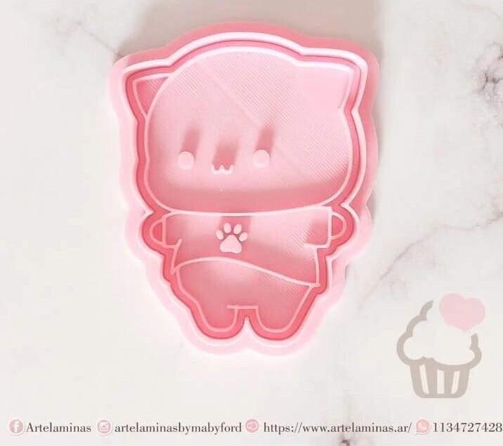 Cat cookie cutter