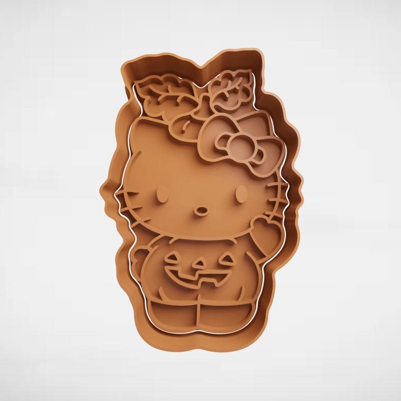 Hello Kitty halloween pumpkin