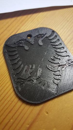 Albania Keychain