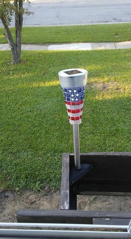 Solar Light Bracket for Window Garden Box