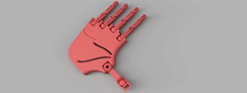 Single Prinf Hand with ball joints