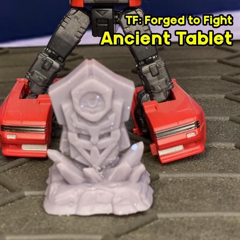 Ancient Cybertronian Tablet Relic (Forged to Fight) - Transformers Compatible Acessory