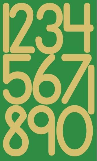 Sand paper numbers Montessori tactile american style for laser cut