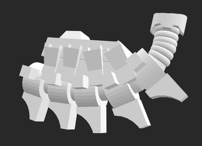 Space Skeleton missing bits