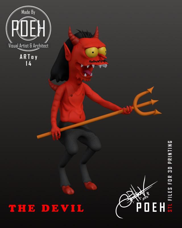 The Devil ART TOY No.14