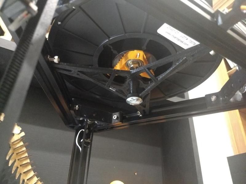 Top Spool Holder for Delta and Kossel 