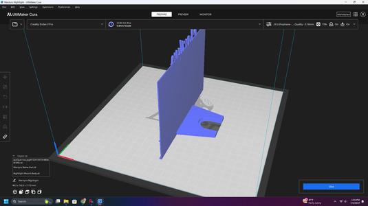 Nightlight Lithophane Mount