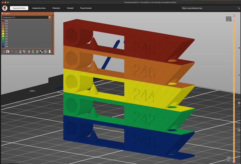 Temp Tower PETG MK3.5