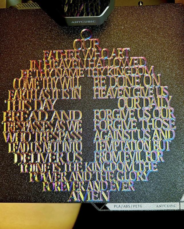 The Lord's Prayer - Protestant version